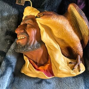 Desert hawks Bossons head figure